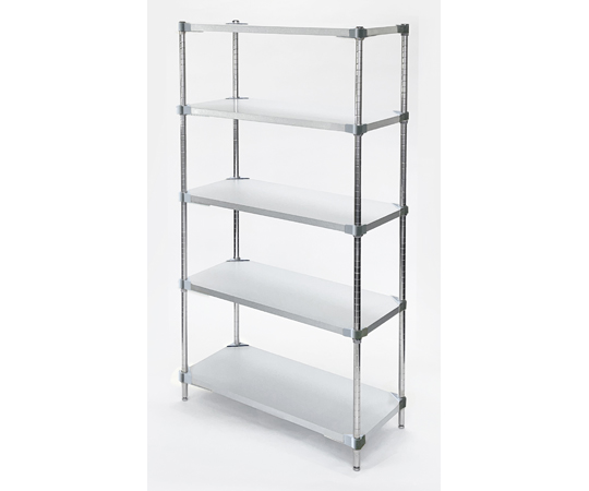PROFACE グレートソリッドガルバシェルフ5段セット 幅61×奥行35×高さ182cm MG5-6015