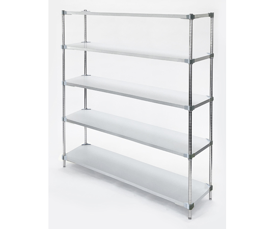 PROFACE グレートソリッドガルバシェルフ5段セット 幅121×奥行35×高さ182cm MG5-12015