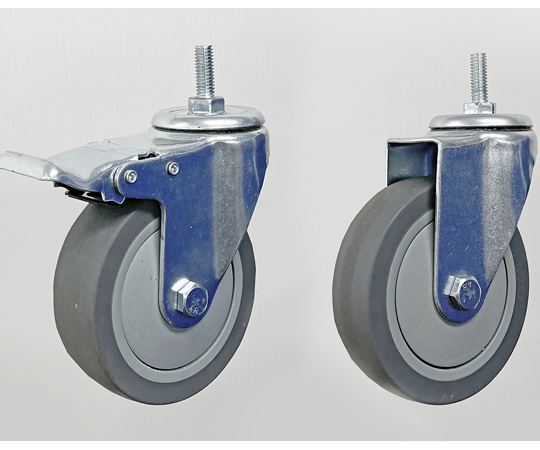 PROFACE 静音キャスター ストッパー付き、無し4個セット sk75-04P