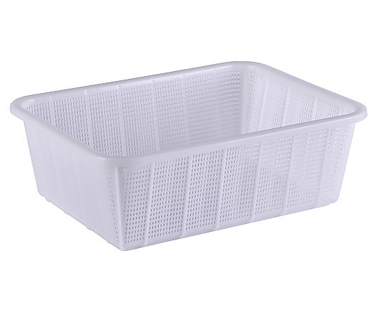 抗菌角カゴ深型 中 ナチュラル KK545N