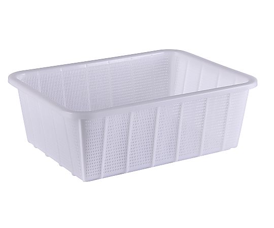 抗菌角カゴ深型 大 ナチュラル KK5442N