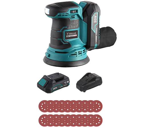 TOOLS LIFE 充電式コードレスサンダー LCO777-1