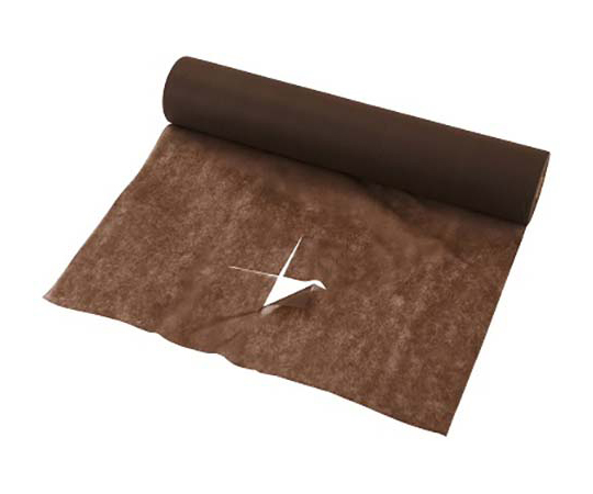 ベッドシーツ （クロススリット入・ブラウン）90M HT-011-BR