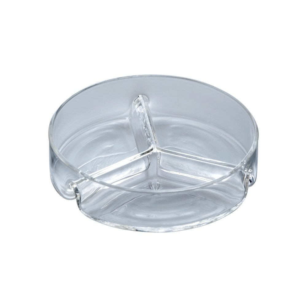 分画シャーレ 蓋付 3分画