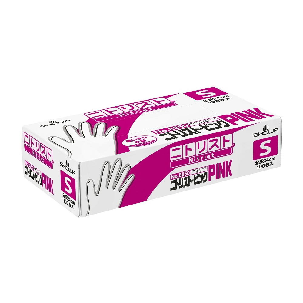 ニトリスト・ピンク S 100枚