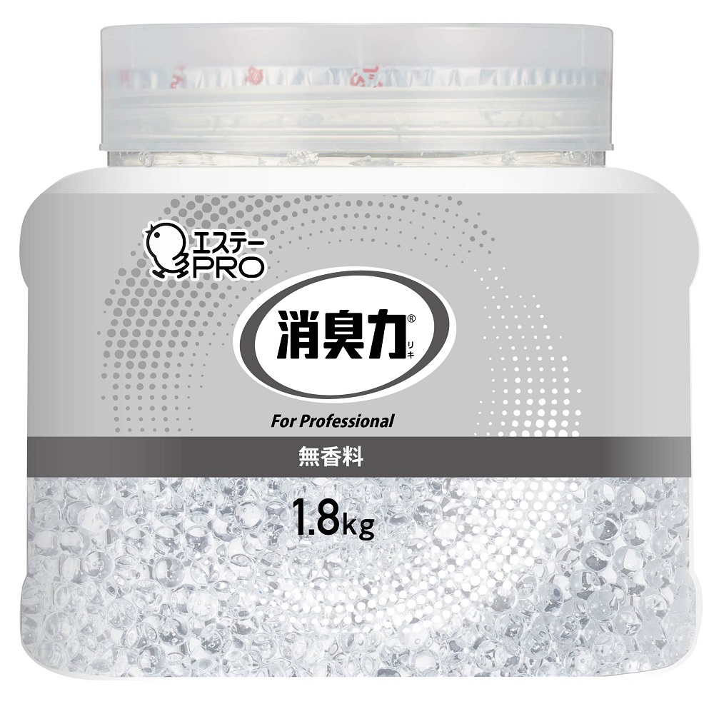 消臭力 業務用 ビーズタイプ 特大 本体 1.8kg 無香料 1個