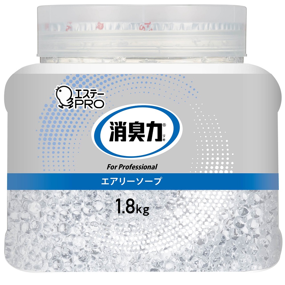 消臭力 業務用 ビーズタイプ 特大 本体 1.8kg エアリーソープ 1個