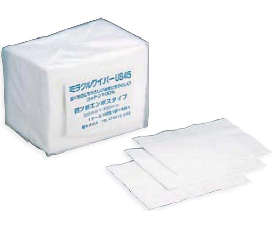 ミラクルワイパー 4ツ折 中薄手 300×400mm 100枚 US45