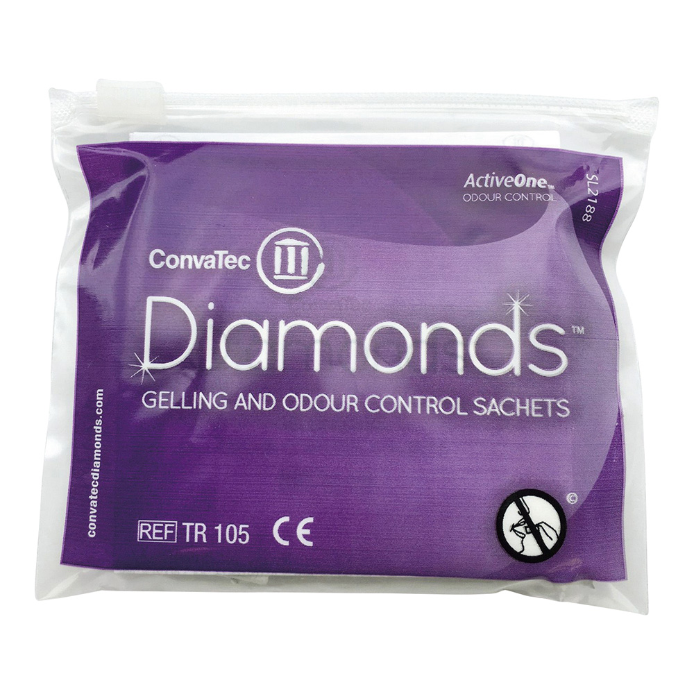 ダイヤモンド(TM) 消臭・吸収ゲル化剤 携帯用 1袋(5個入 420792
