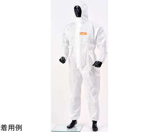 化学防護服 LIVMOA4000AS 耐水圧・帯電 L H-01-012-L　1枚
