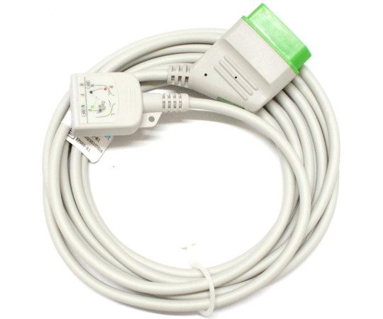 BS ECG中継ケーブル 日本光電 ECG EKG 6互換 6線 EP055-6I