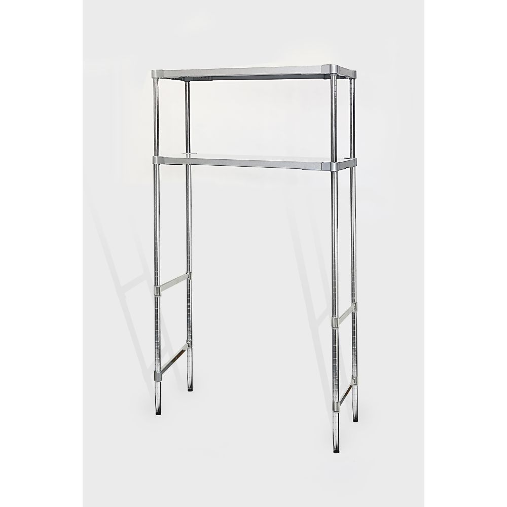 ガルバリウム製ラボシェルフ 980×350×1800mm GLS-9835