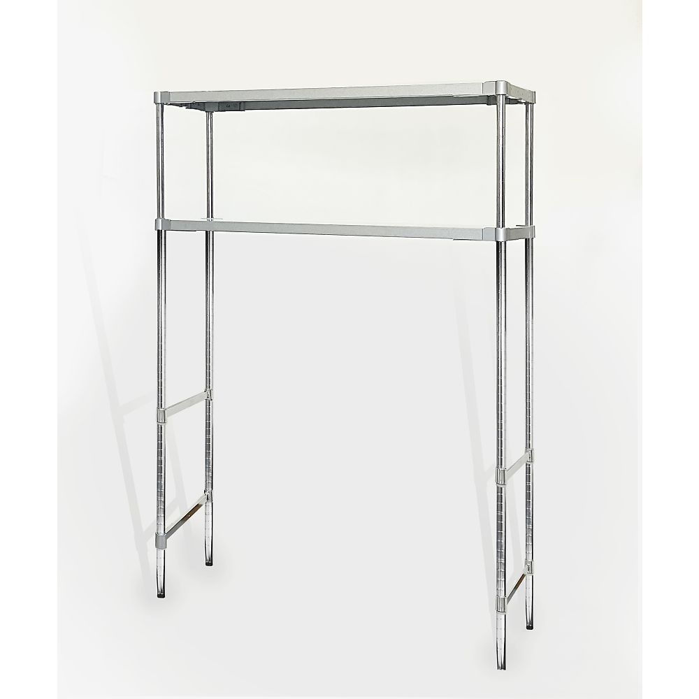 ガルバリウム製ラボシェルフ 1280×350×1800mm GLS-12835