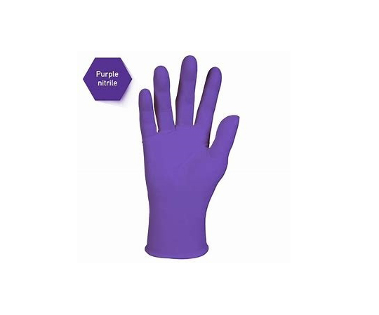 キムテック パープルニトリル エクストラグローブ M 50枚 50602