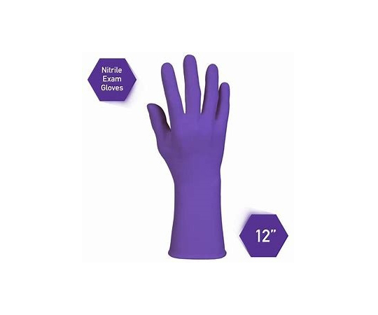 キムテック パープルニトリル エクストラグローブ L 50枚 50603