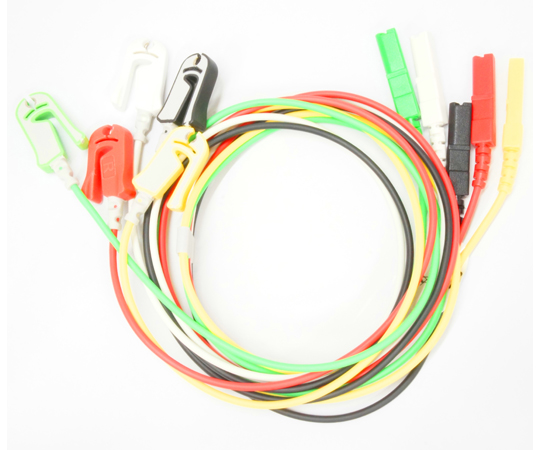 BSリユーザブルECGリード線 5線 コネクター結束枠付 EJ040C5I