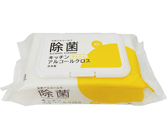 sndek除菌キッチンアルコールクロス 1個（80枚入） NTF-1