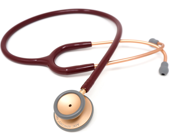 ADスコープ クリニシャンステトスコープライト ローズゴールドエディション AD709RGB