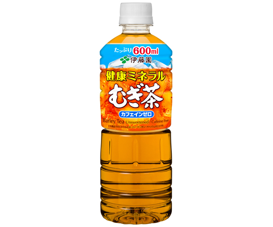 健康ミネラルむぎ茶 PET 600mL 1ケース（24本入）