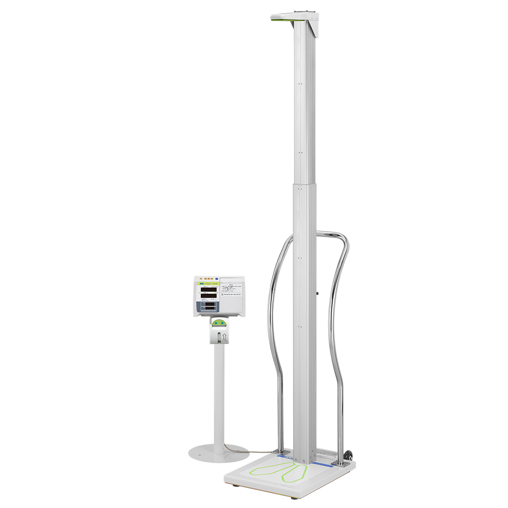 手すり付 全自動身長体重計 AD6228A-R