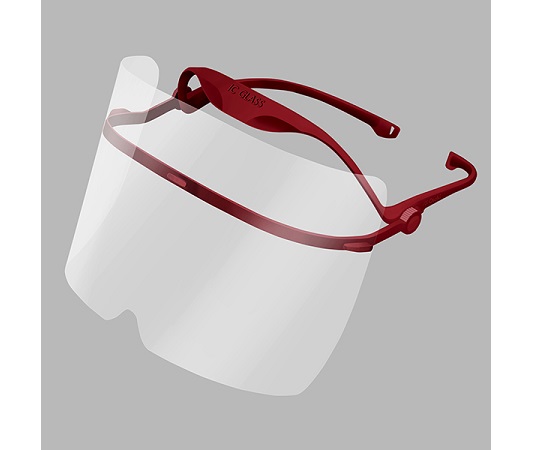 ICグラス レンズアップ ボルドー