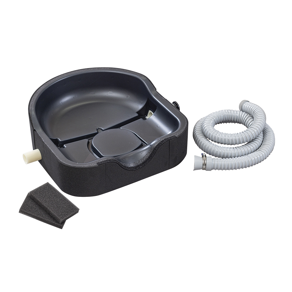 寝たまま簡単快適 洗髪器 ブラック