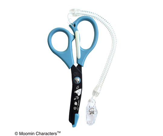 ムーミン医療用はさみ ムーミン ブルー ST-UM0006