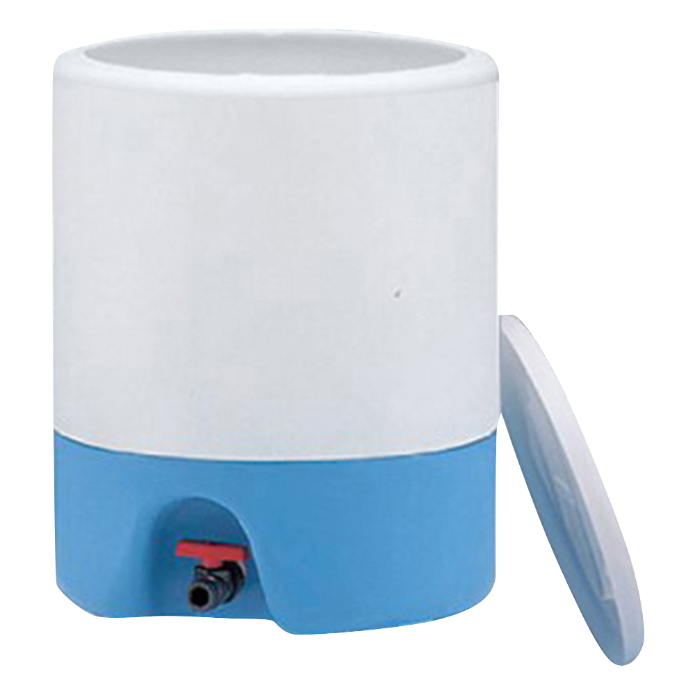 テーパータンク丸型 100L 開放型・キャスター無 1個 7086-34