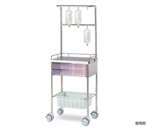 簡易点滴処置車 560×395×837/（1587）mm YU型