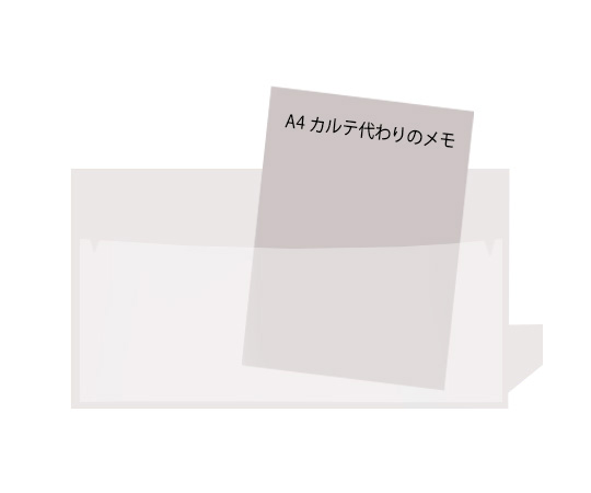 アリバイガイド　AG-A4Ｌ07　白　10入