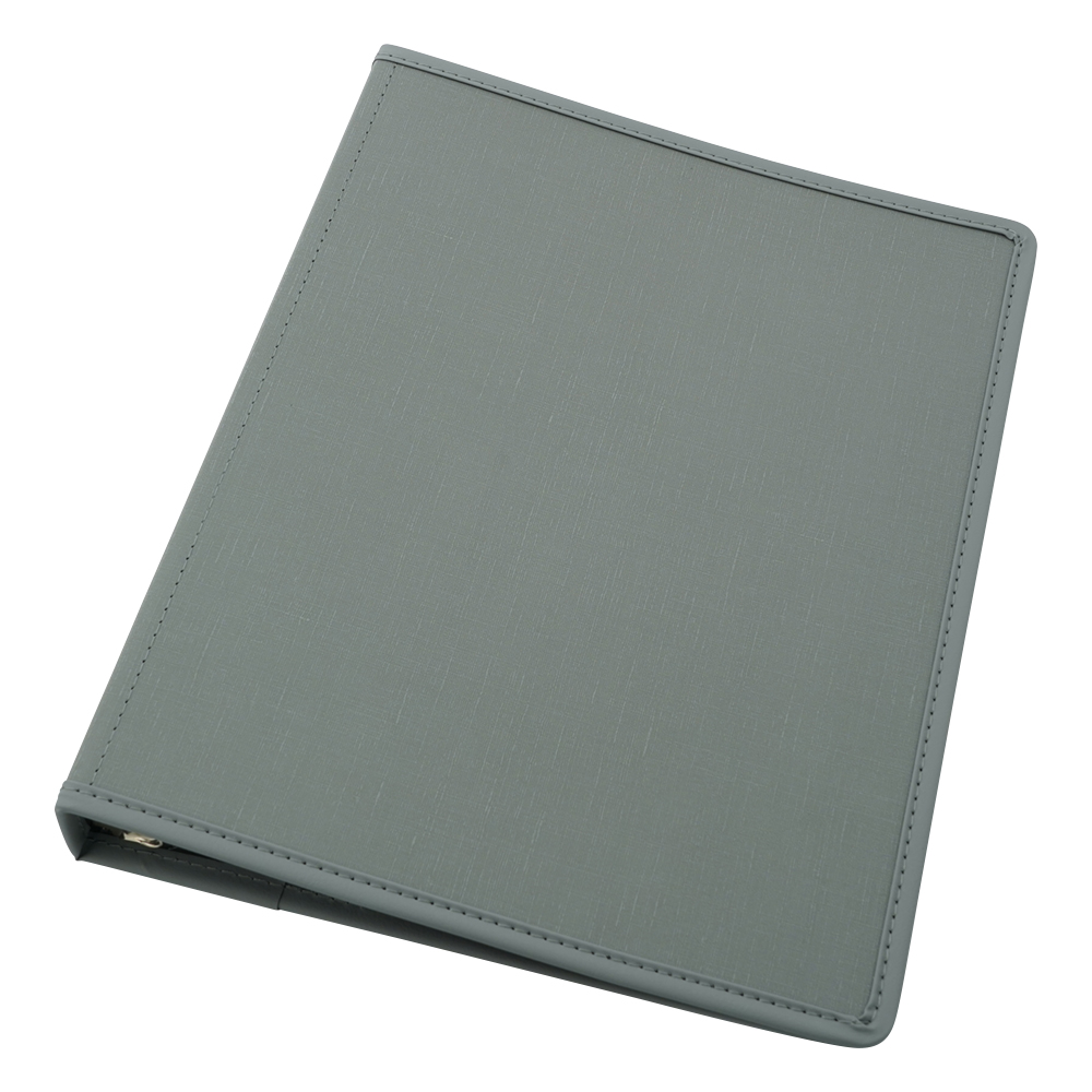 カルテブック ロック型・2穴 グレー 背幅40mm NS-440-2