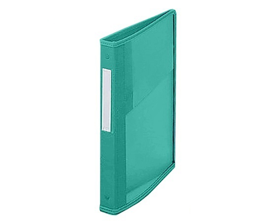 カルテブック 平テコ型・4穴 グリーン 背幅20mm NSC-420-4
