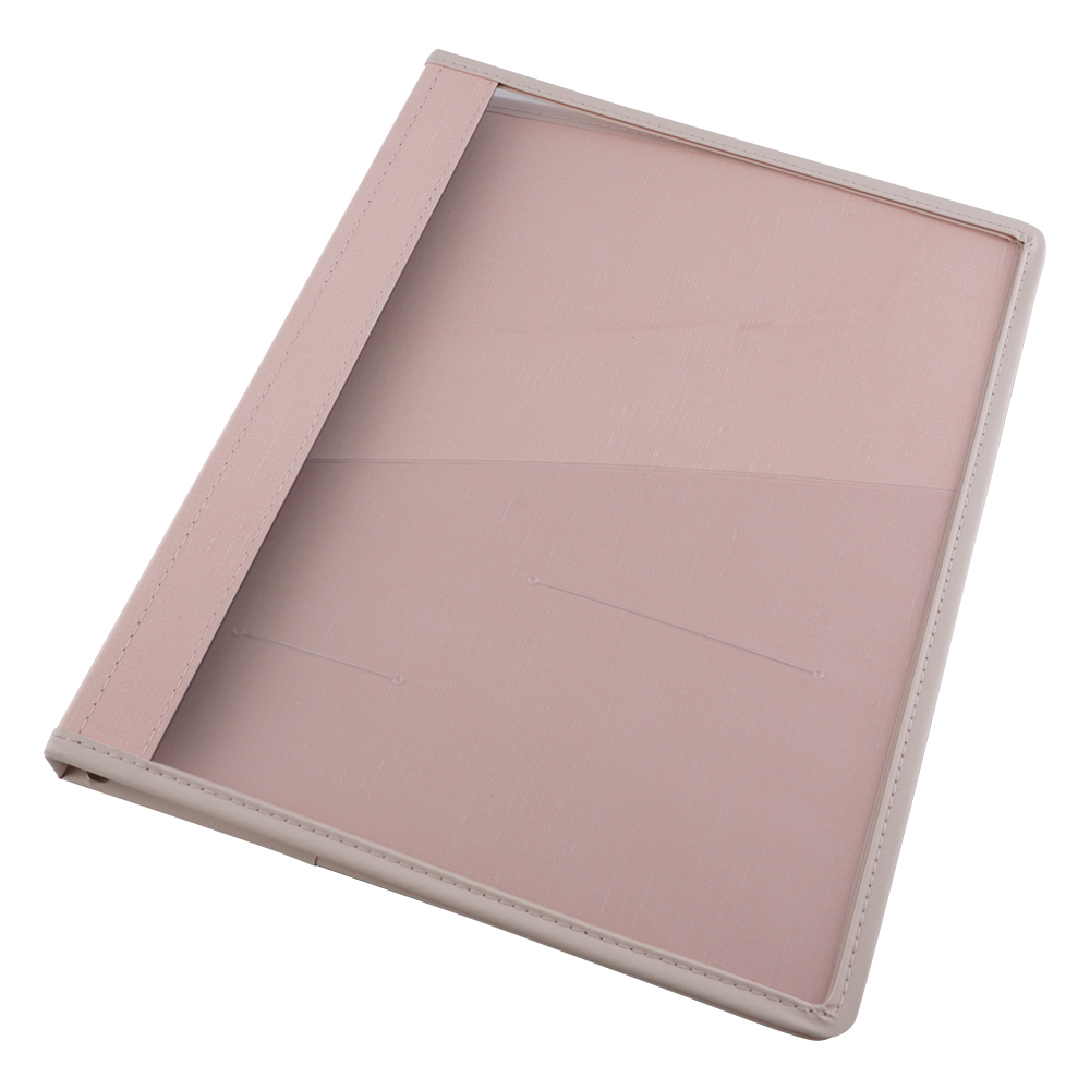 カルテブック X型・30穴 ピンク 背幅20mm NSC-420-30P