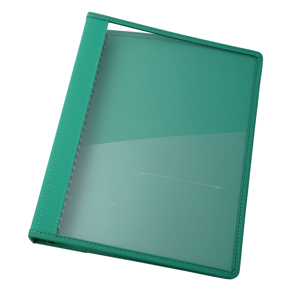 カルテブック X型・30穴 グリーン 背幅40mm NSC-440-30GR