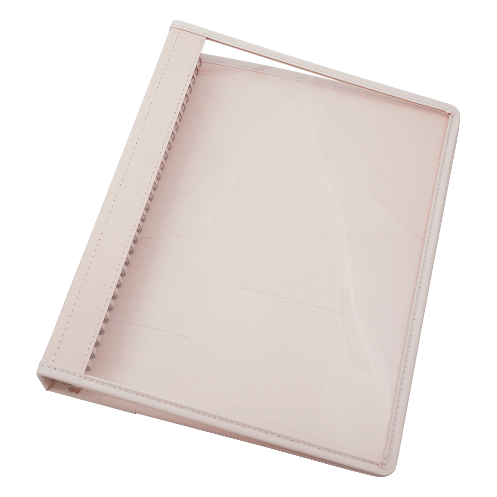 カルテブック X型・30穴 ピンク 背幅40mm NSC-440-30P