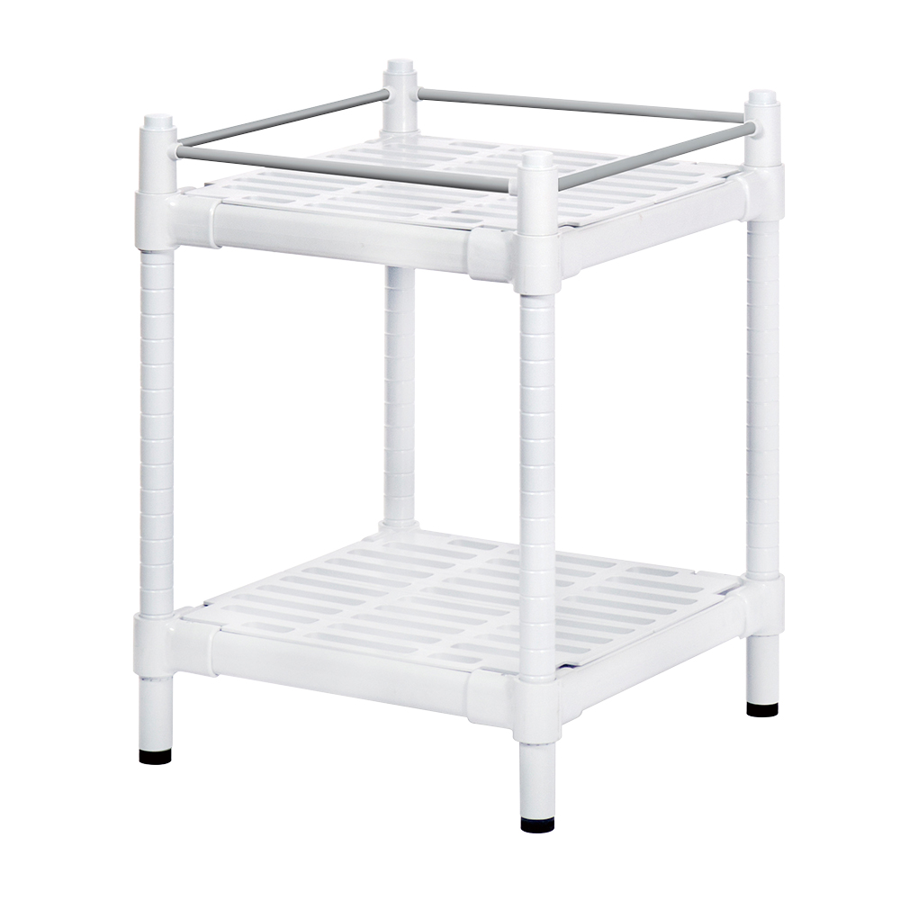 コンフォートシェルフ（スリムタイプ） ホワイト 575×575×815mm M-2FW