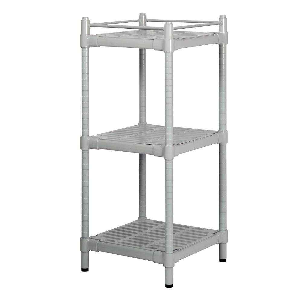 コンフォートシェルフ（スリムタイプ） グレー 575×575×1335mm M-3FG