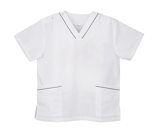 ＤＳ２００１　マリンホワイトＬ　スクラブ