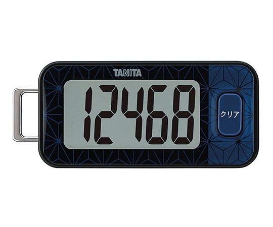 3Dセンサー搭載歩数計 ブルーブラック FB-740-BK