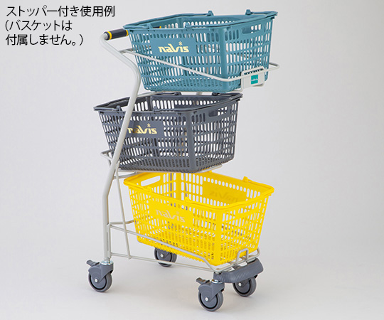 3段バスケットカート YM-C3S