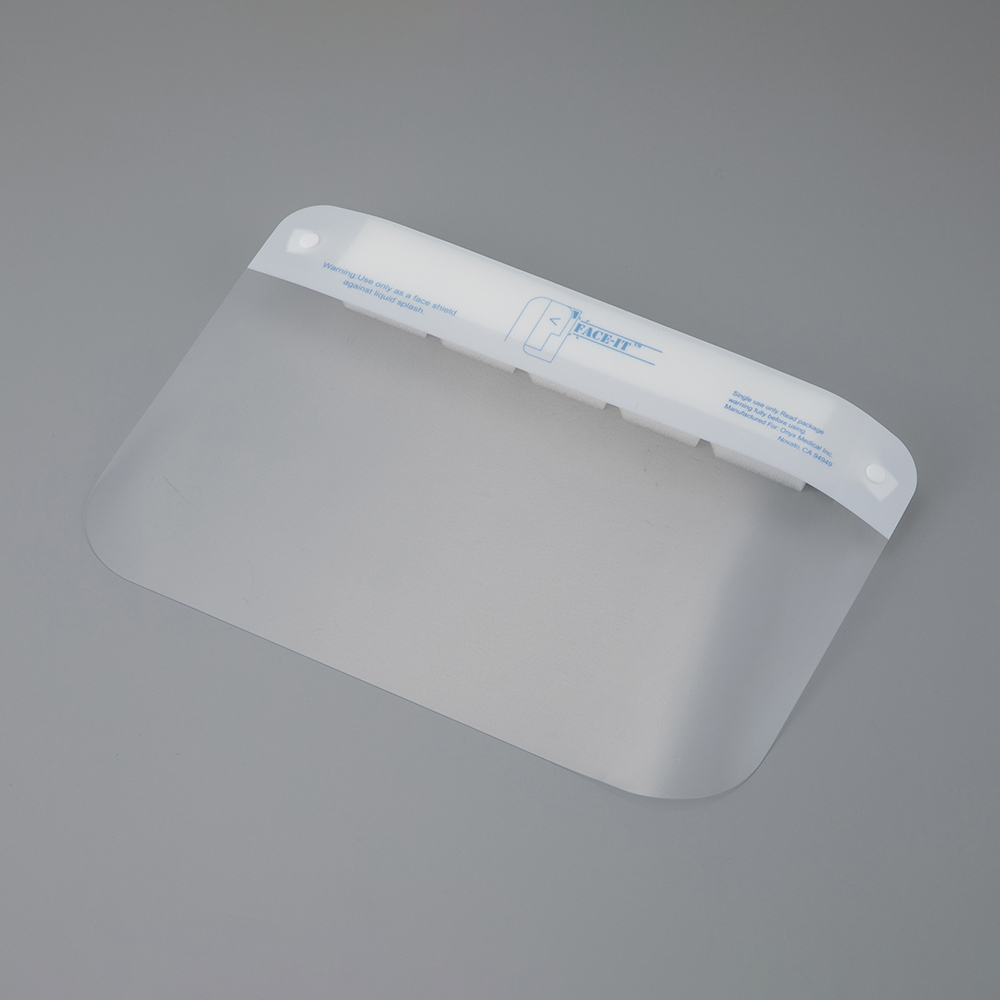 ディスポフェイスシールド（ハイグレードタイプ） シールドのみ 100個入 16100-100