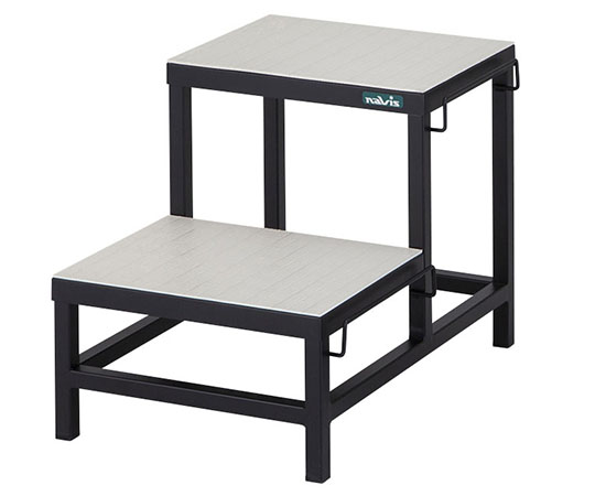 スチール　２段　連結式オペ踏み台