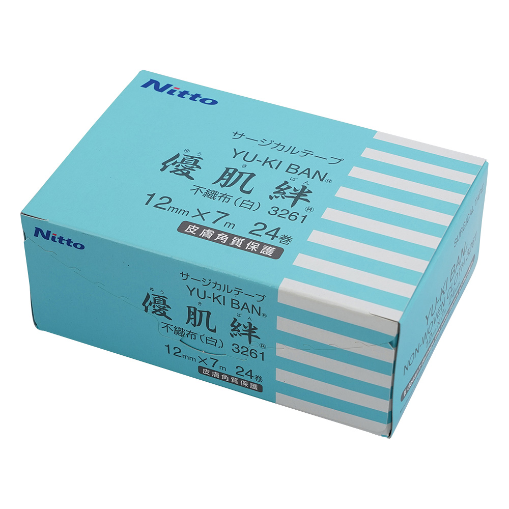 優肌絆不織布 白 12mm×7m 24巻入 3261