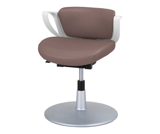 患者用いす ピコラ 円盤脚 ブラウン KK-1M