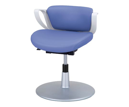 患者用いす ピコラ 円盤脚 ネイビー KK-1N