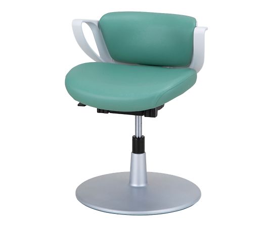 患者用いす ピコラ 円盤脚 グリーン KK-1G