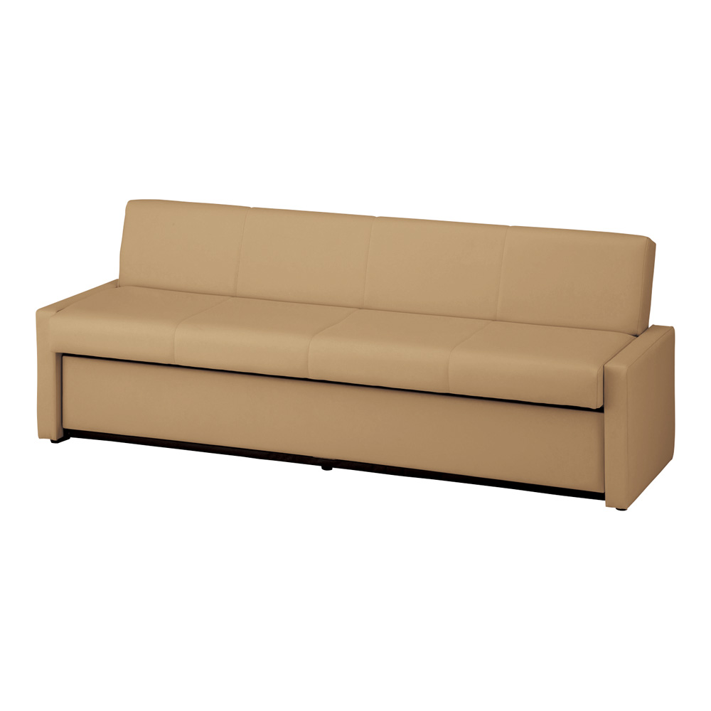 リクライニングベンチ（収納付） モカ