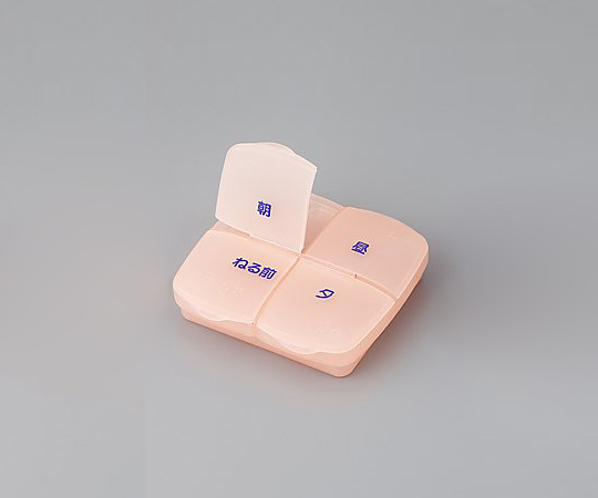 自主管理薬箱 97×91×27mm ピーチ MP2-1 PE