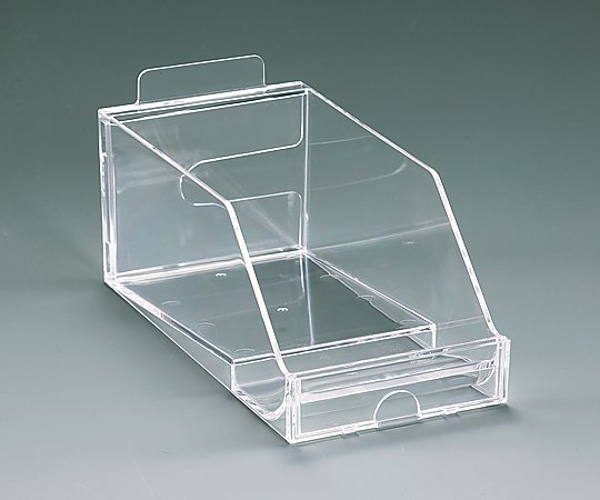 MDS調剤台[トレー] オープントレー 透明 98×195×80mm 78828