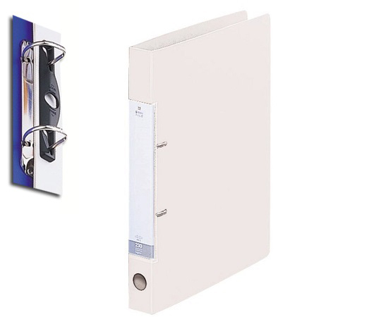 D型リングファイル 306×260×46mm 白 G2230-0